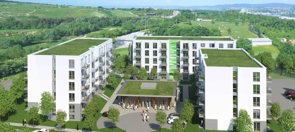 Aparthotel Parkallee Budenheim Exterior foto