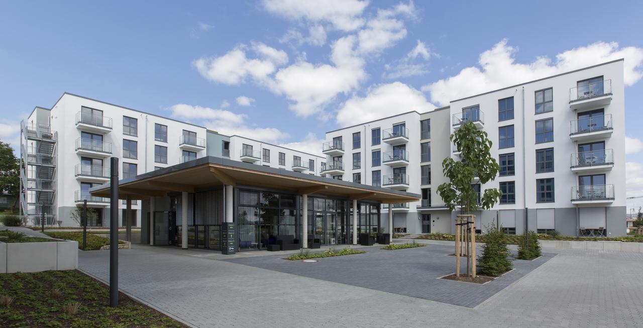 Aparthotel Parkallee Budenheim Exterior foto