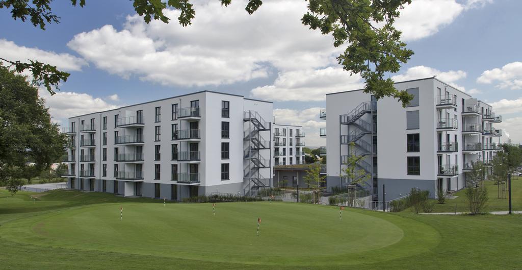 Aparthotel Parkallee Budenheim Exterior foto