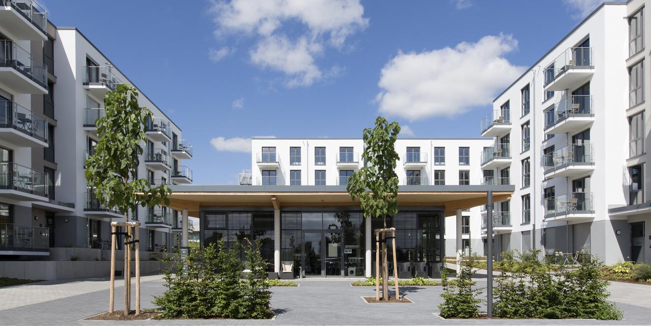 Aparthotel Parkallee Budenheim Exterior foto