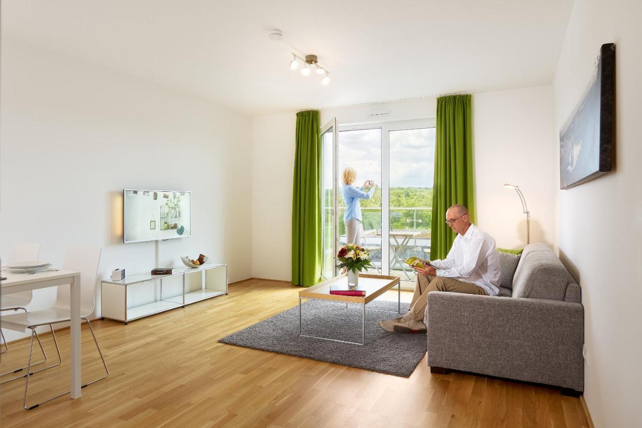 Aparthotel Parkallee Budenheim Exterior foto